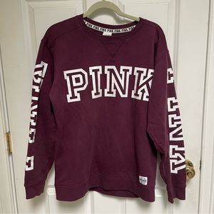 VS PINK Logo Crewneck